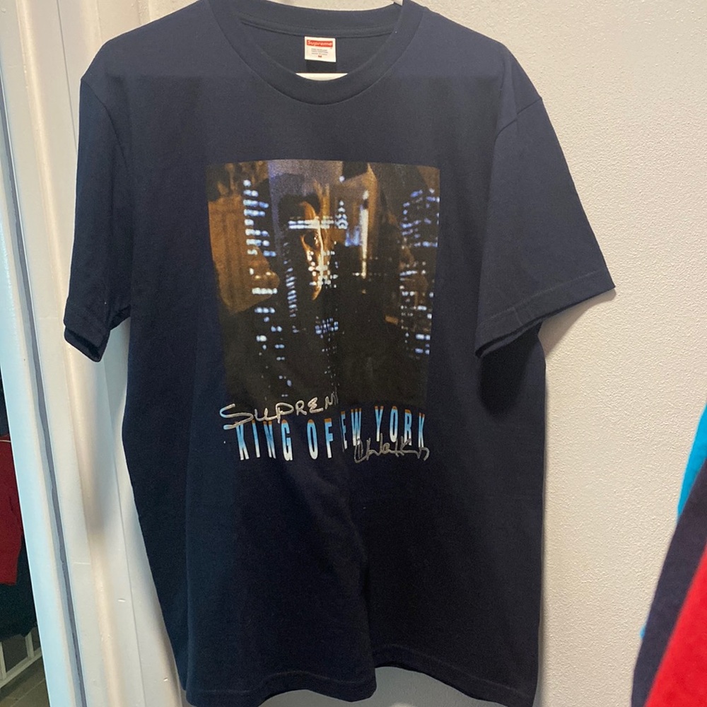 *SOLD* via Ebay. Supreme T-Shirt(King of NY) Men’s Size Medium. Brand New.